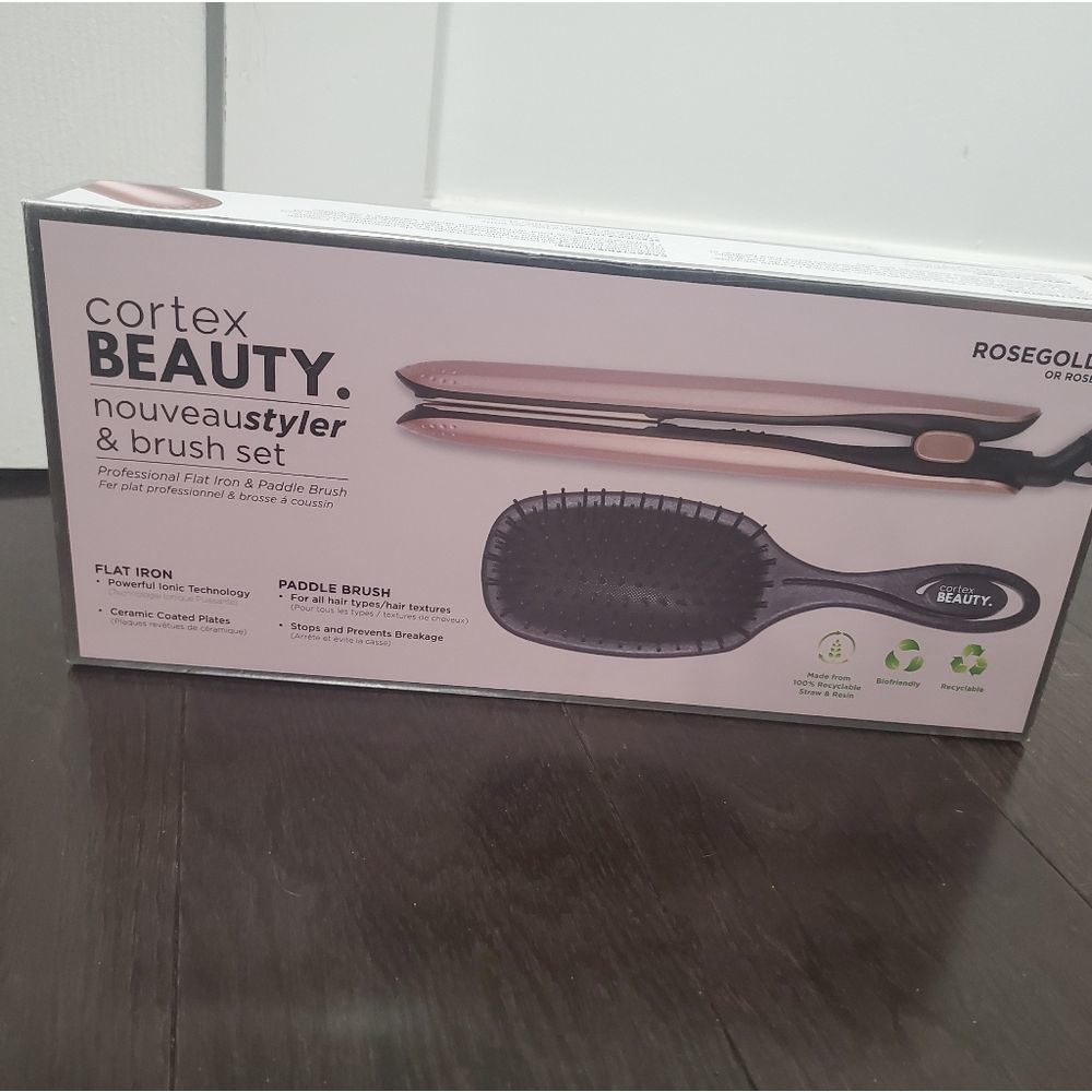 Cortex Beauty Styler and Brush Set Brand New